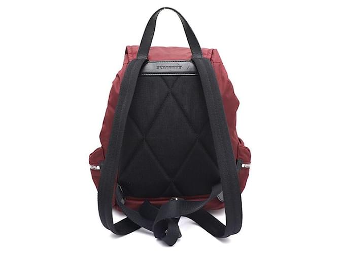 Burberry Nylon Rucksack Medium Rot - Ansicht 3