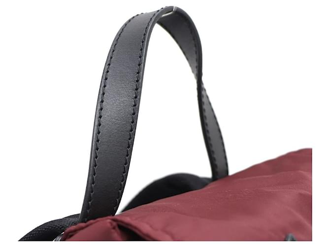 Burberry Nylon Rucksack Medium Rot - Ansicht 4