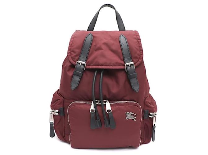 Burberry Nylon Rucksack Medium Rot - Ansicht 8