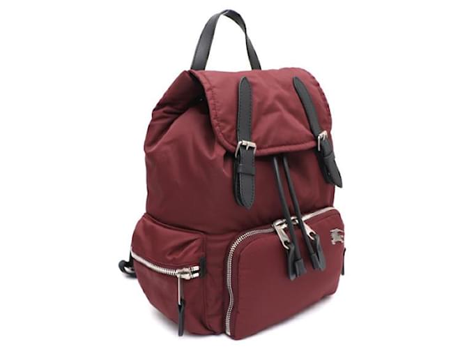 Burberry Nylon Rucksack Medium Rot - Ansicht 9