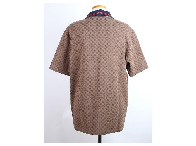 Balmain Monogram PK T-Shirt Braun - vista 2