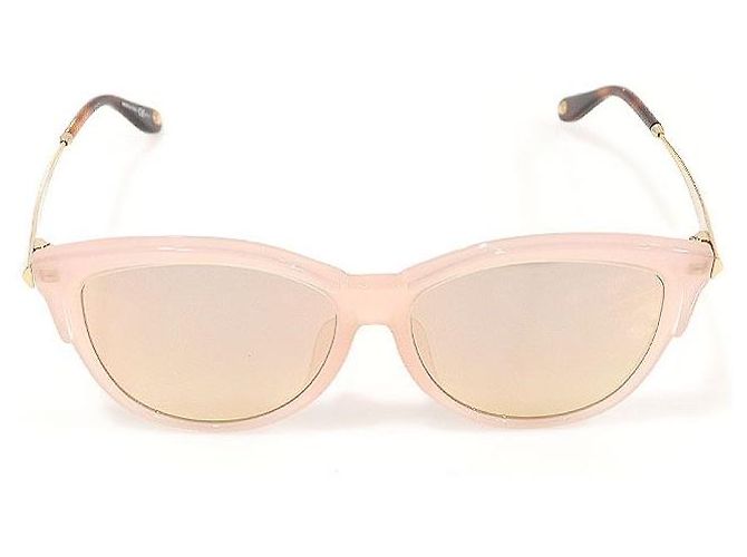 Givenchy Occhiali da sole cat eye con lenti a specchio e montatura rosa - vista 3
