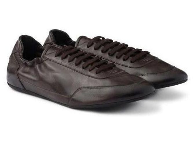 Prada Baskets en cuir pliables - vue 5