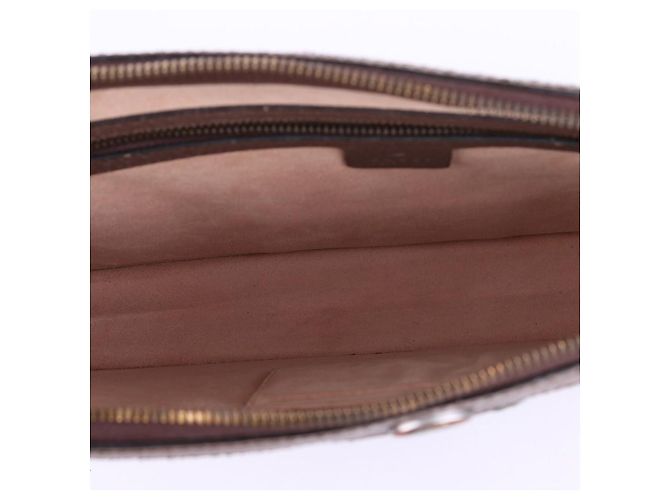 Gucci Clutch a righe Ophidia Portfolio Multicolore - vista 11