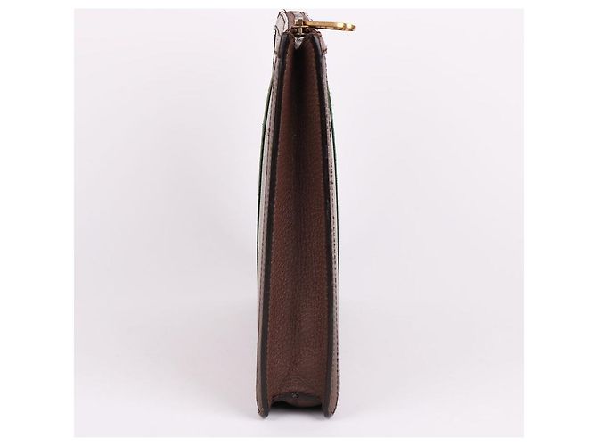 Gucci Clutch a righe Ophidia Portfolio Multicolore - vista 4