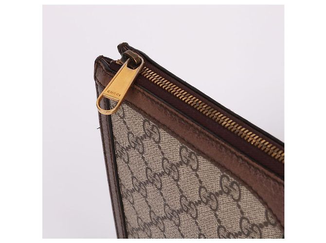 Gucci Clutch a righe Ophidia Portfolio Multicolore - vista 6