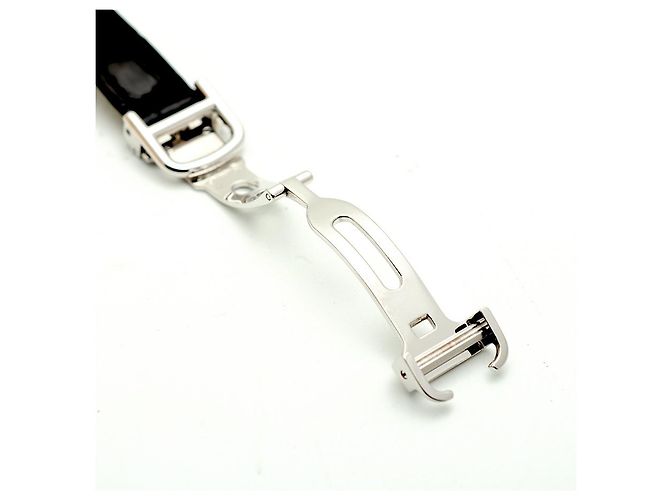 Cartier Reloj de mujer de oro blanco Original Diamond American Tank Small con doble hebilla D en oro - vista 21