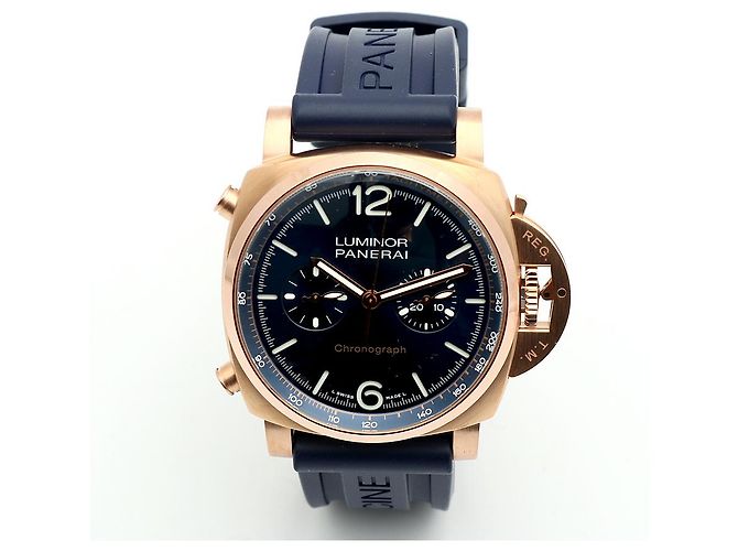 Panerai Relógio Luminor Marina Rose Goldtech Masculino - Sem uso com caixa e garantia Rosa - vista 10