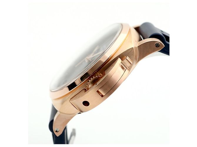 Panerai Relógio Luminor Marina Rose Goldtech Masculino - Sem uso com caixa e garantia Rosa - vista 11