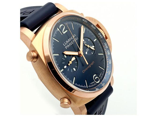 Panerai Relógio Luminor Marina Rose Goldtech Masculino - Sem uso com caixa e garantia Rosa - vista 13