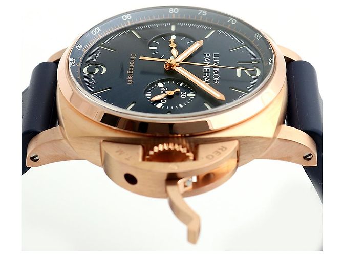 Panerai Relógio Luminor Marina Rose Goldtech Masculino - Sem uso com caixa e garantia Rosa - vista 14