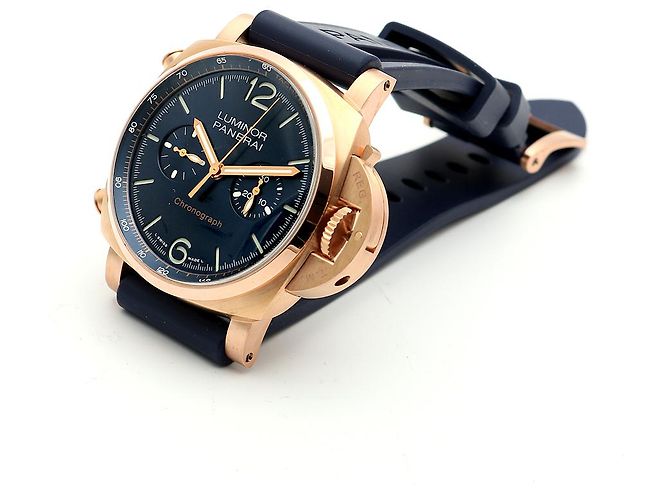 Panerai Relógio Luminor Marina Rose Goldtech Masculino - Sem uso com caixa e garantia Rosa - vista 17