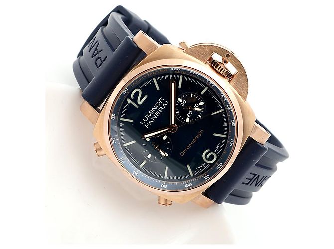 Panerai Relógio Luminor Marina Rose Goldtech Masculino - Sem uso com caixa e garantia Rosa - vista 21