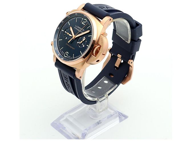 Panerai Relógio Luminor Marina Rose Goldtech Masculino - Sem uso com caixa e garantia Rosa - vista 7