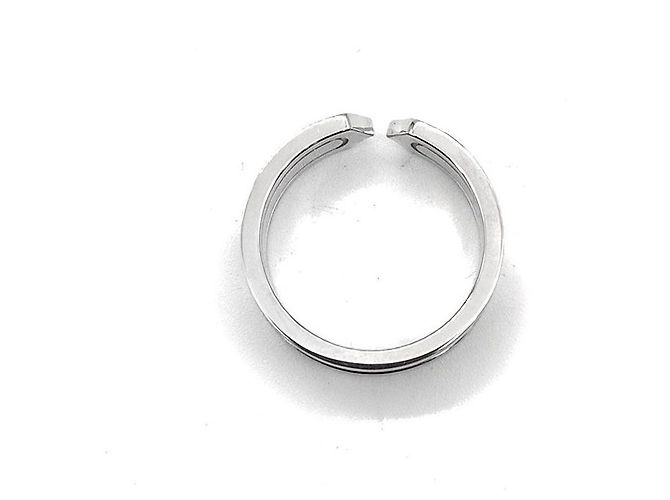Cartier Anillo Double Diamond Blanco - vista 4