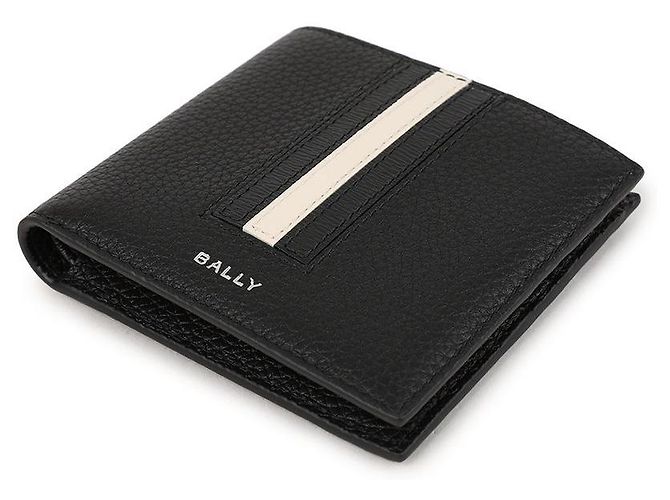 Bally Portafoglio bifold con nastro Nero - vista 6