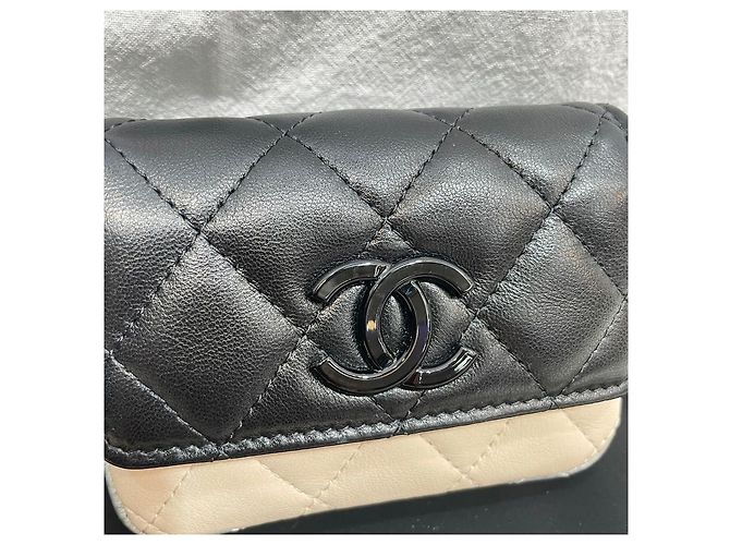 Chanel Mini borsa a tracolla con catena nera Nero - vista 3