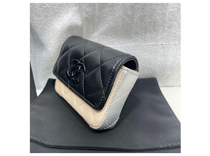 Chanel Mini borsa a tracolla con catena nera Nero - vista 4