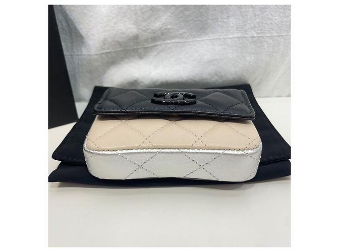 Chanel Mini borsa a tracolla con catena nera Nero - vista 8