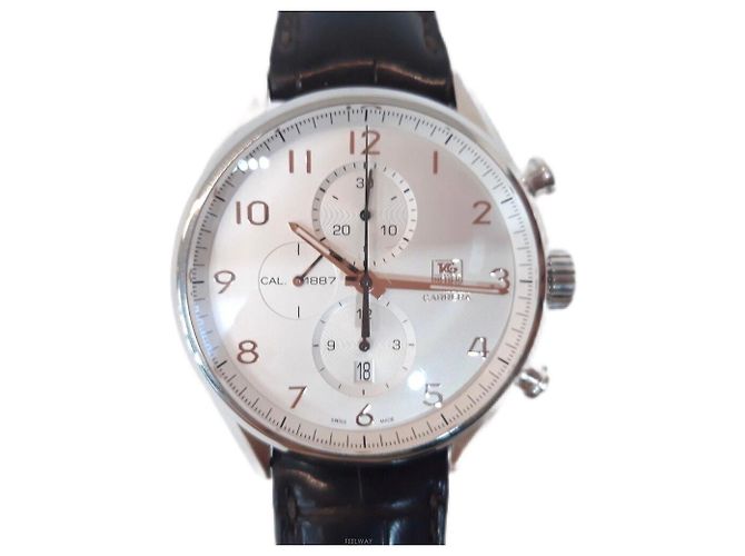 Tag Heuer Carrera Caliber Chrono CAR Herrenuhr Weiß - Ansicht 3