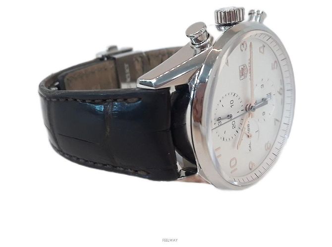 Tag Heuer Carrera Caliber Chrono CAR Herrenuhr Weiß - Ansicht 4