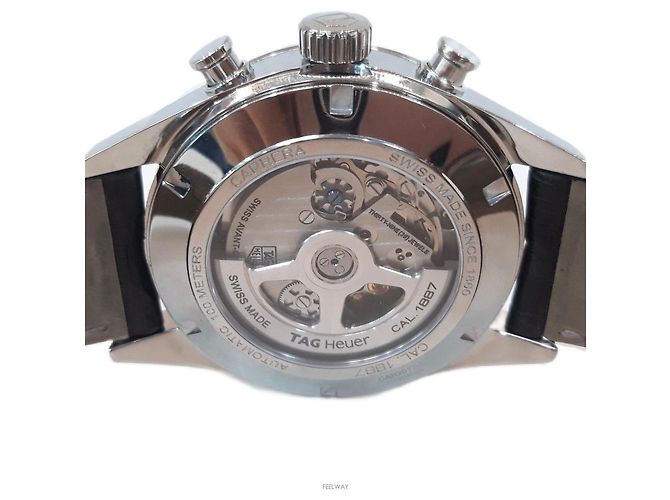 Tag Heuer Carrera Caliber Chrono CAR Herrenuhr Weiß - Ansicht 5