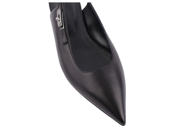 Kelly Hermès Lovely Slingback Schwarz - Ansicht 11