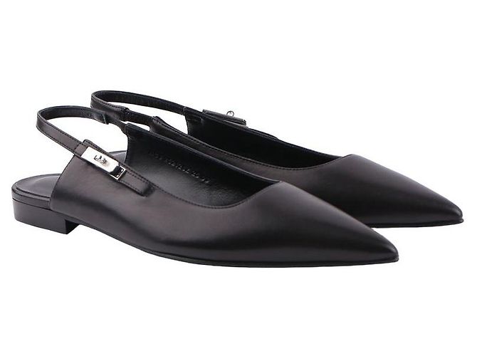 Kelly Hermès Lovely Slingback Schwarz - Ansicht 8