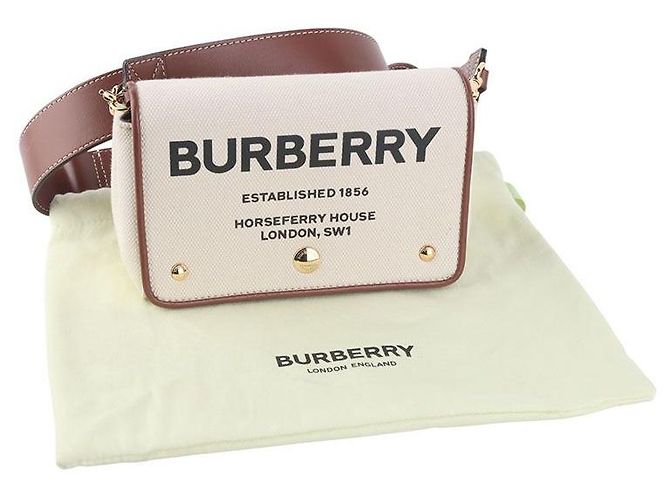 Burberry Borsa a tracolla piccola Horsberry Multicolore - vista 8