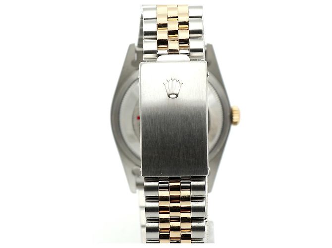 Rolex Relógio Datejust Masculino Combi Champagne Gold Original Diamond Dourado - vista 7
