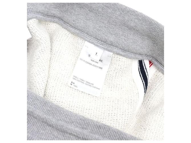 Thom Browne Classic Loopback Stripe Sweatpants Grey Braun - Ansicht 8
