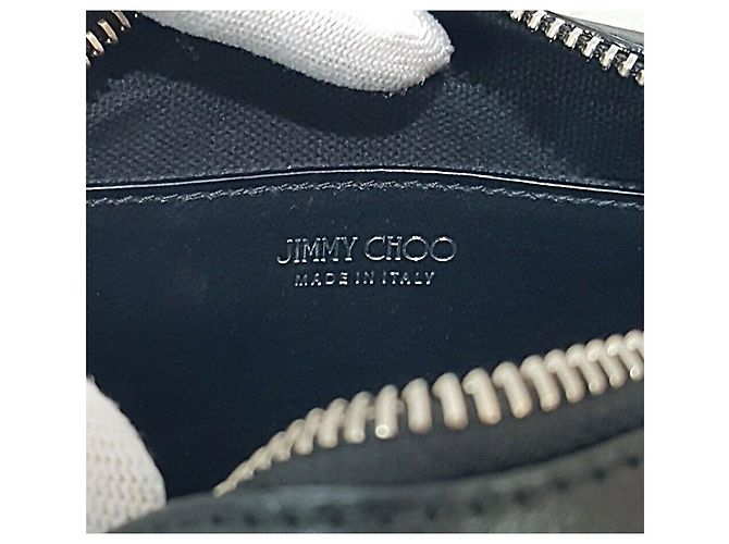 Jimmy Choo Mini borsa a tracolla in pelle con borchie Nero - vista 9