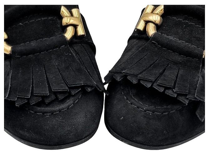 Tod's Mocassino in scamosciato Nero - vista 3
