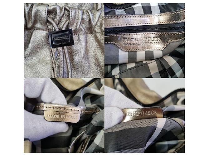 Burberry Grande borsa a tracolla D'oro - vista 10