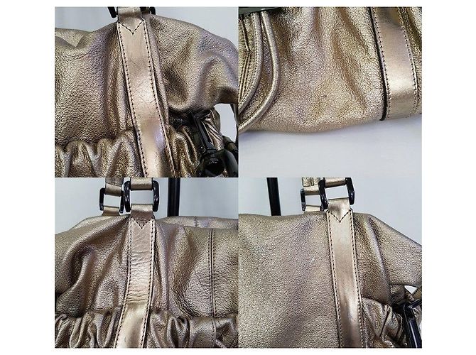 Burberry Grande borsa a tracolla D'oro - vista 2