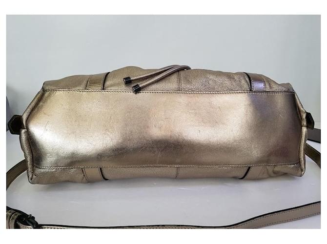 Burberry Grande borsa a tracolla D'oro - vista 5