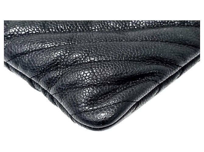 Chanel Clutch Chevron Large - vista 5