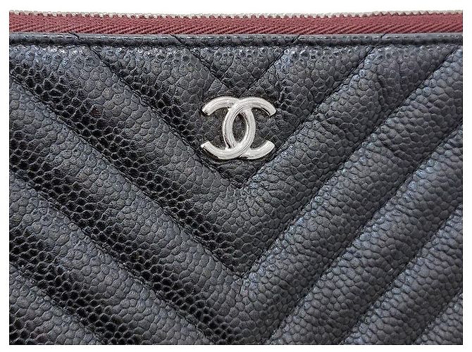 Chanel Clutch Chevron Large - vista 6