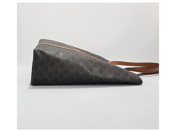 Céline Borsa Triomphe Museum Marrone - vista 5