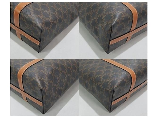 Céline Borsa Triomphe Museum Marrone - vista 7