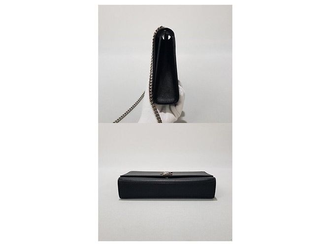 Saint Laurent Monogram Kate Tasche Medium Size Schwarz - Ansicht 4