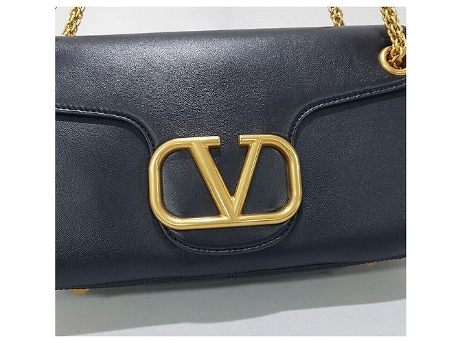 Valentino Borsa a Spalla Logo Rockstud Chain Argento - vista 3