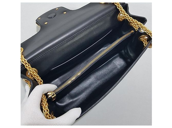 Valentino Borsa a Spalla Logo Rockstud Chain Argento - vista 9