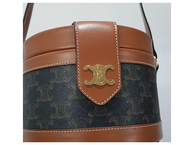 Céline Triope Tambour Medium Marrone - vista 3