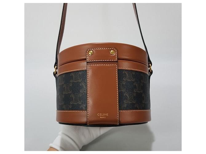 Céline Triope Tambour Medium Marrone - vista 5