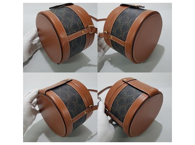 Céline Triope Tambour Medium Marrone - vista 8