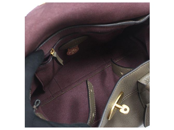 Mulberry Borsa a tracolla Small Bayswater con finiture dorate Marrone - vista 11