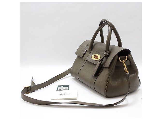 Mulberry Borsa a tracolla Small Bayswater con finiture dorate Marrone - vista 2
