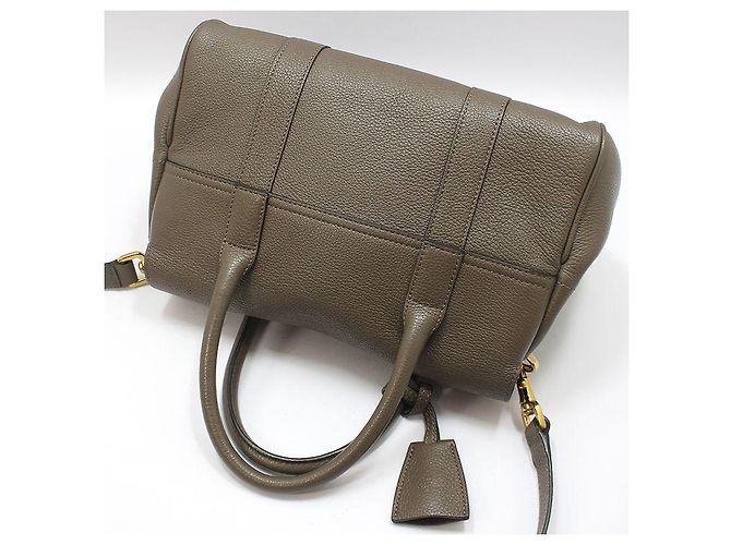 Mulberry Borsa a tracolla Small Bayswater con finiture dorate Marrone - vista 4