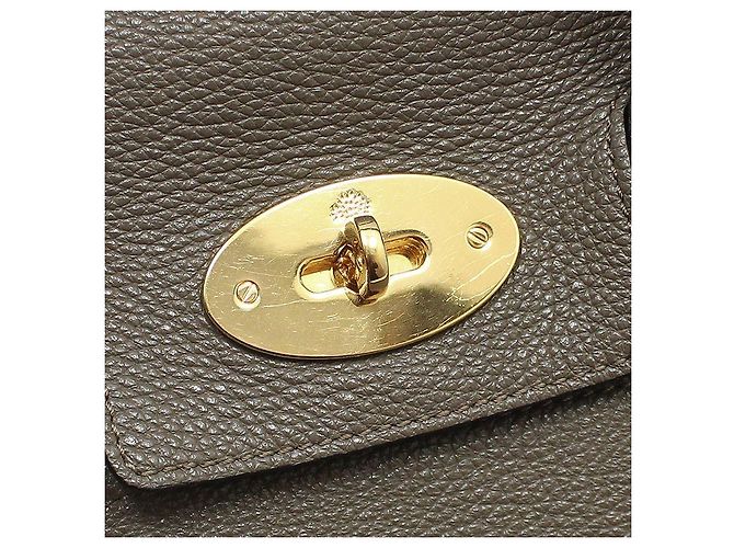 Mulberry Borsa a tracolla Small Bayswater con finiture dorate Marrone - vista 9